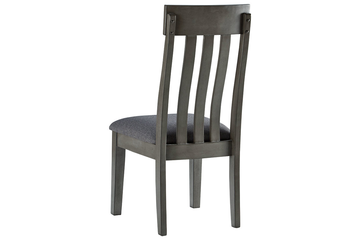 Hallanden Two-tone Gray Dining Chair, Set of 2 - D589-01 - Luna Furniture - Dallas Store