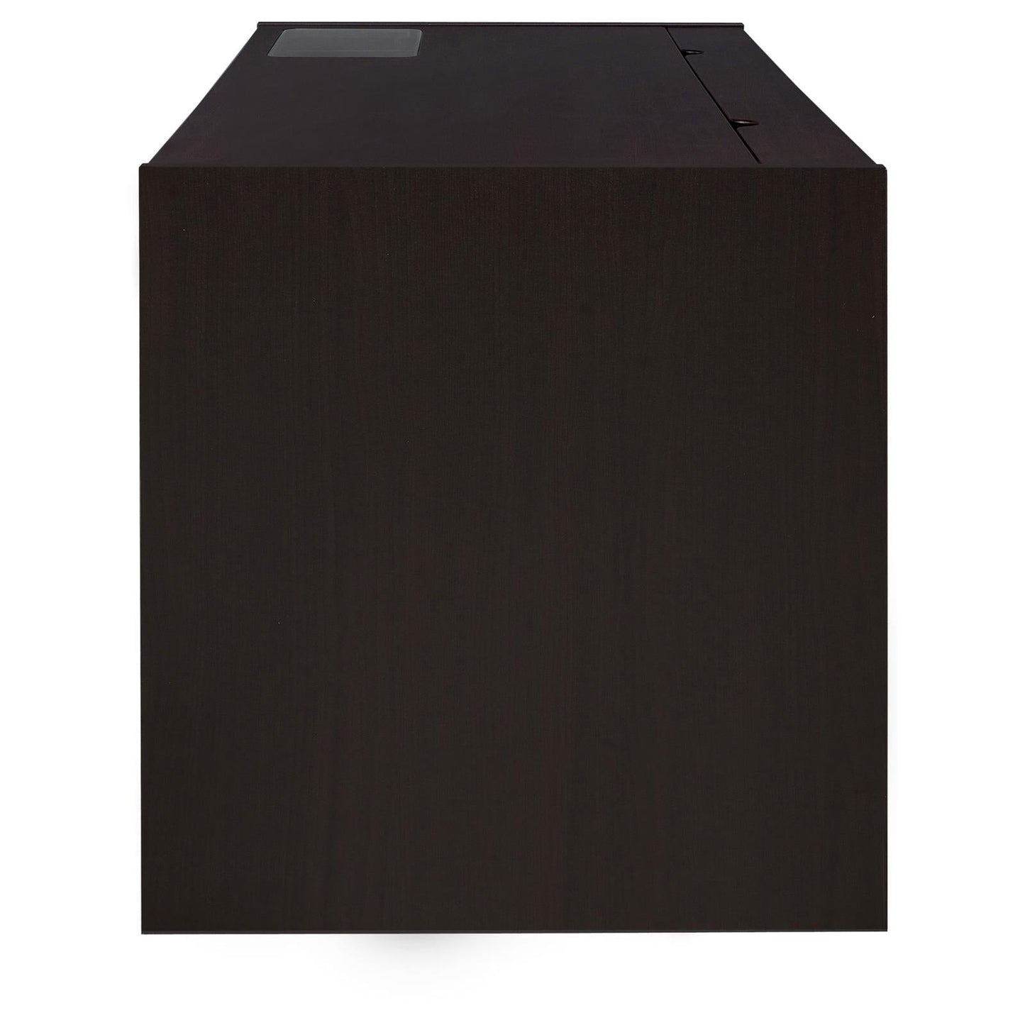 Halston Cappuccino 3-Drawer Connect-it Office Desk - 800982 - Luna Furniture - Dallas Store