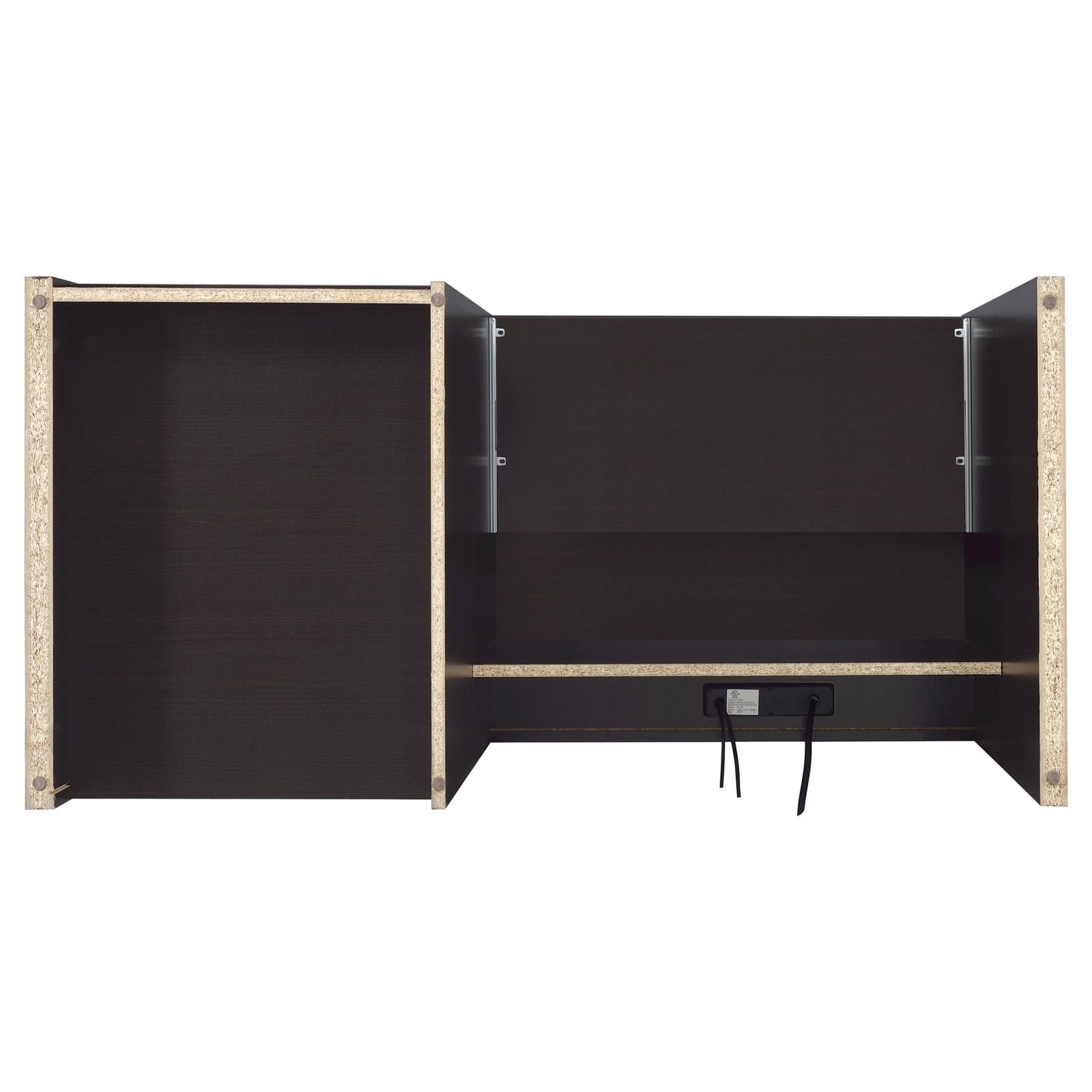 Halston Cappuccino Rectangular Connect-it Office Desk - 800702 - Luna Furniture - Dallas Store