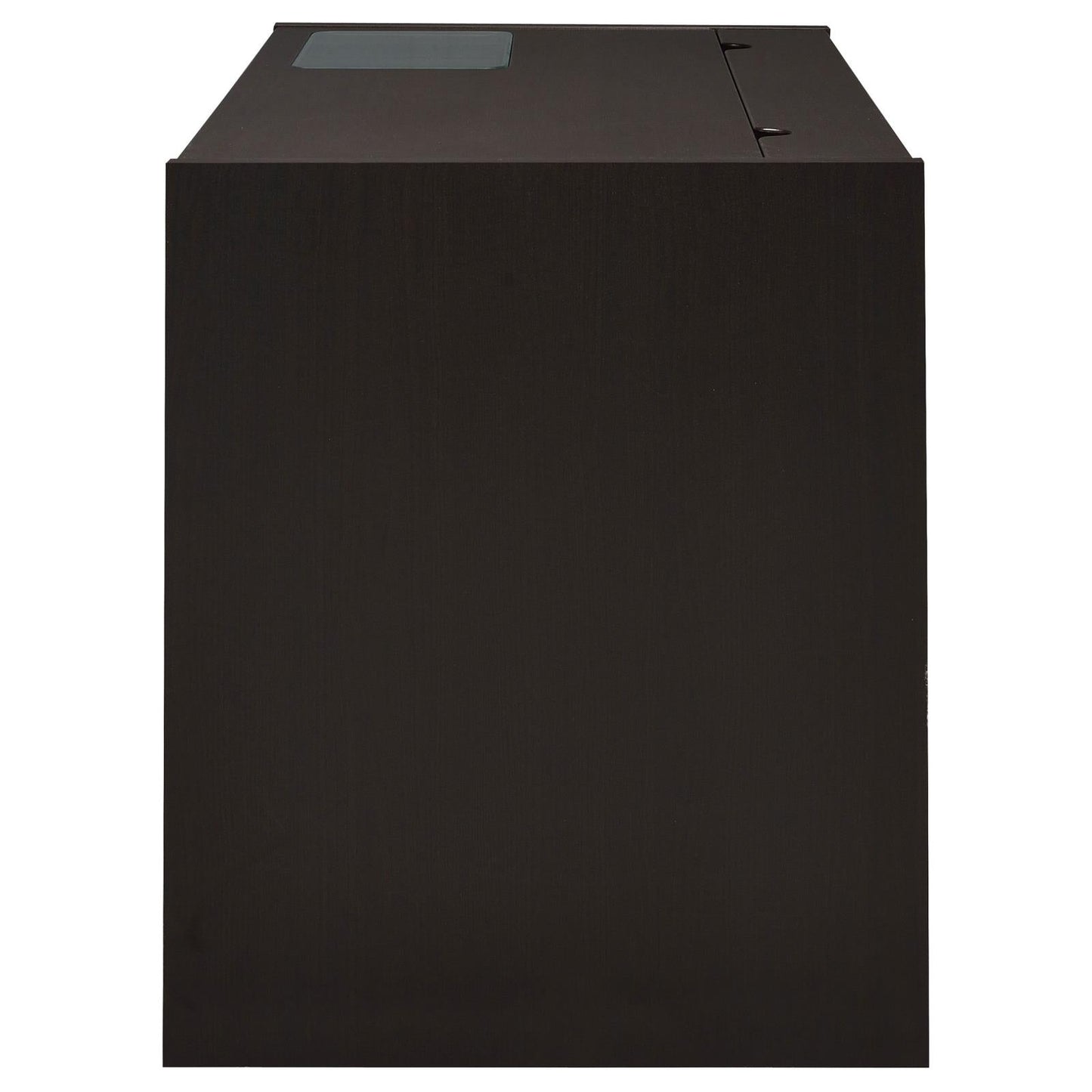 Halston Cappuccino Rectangular Connect-it Office Desk - 800702 - Luna Furniture - Dallas Store