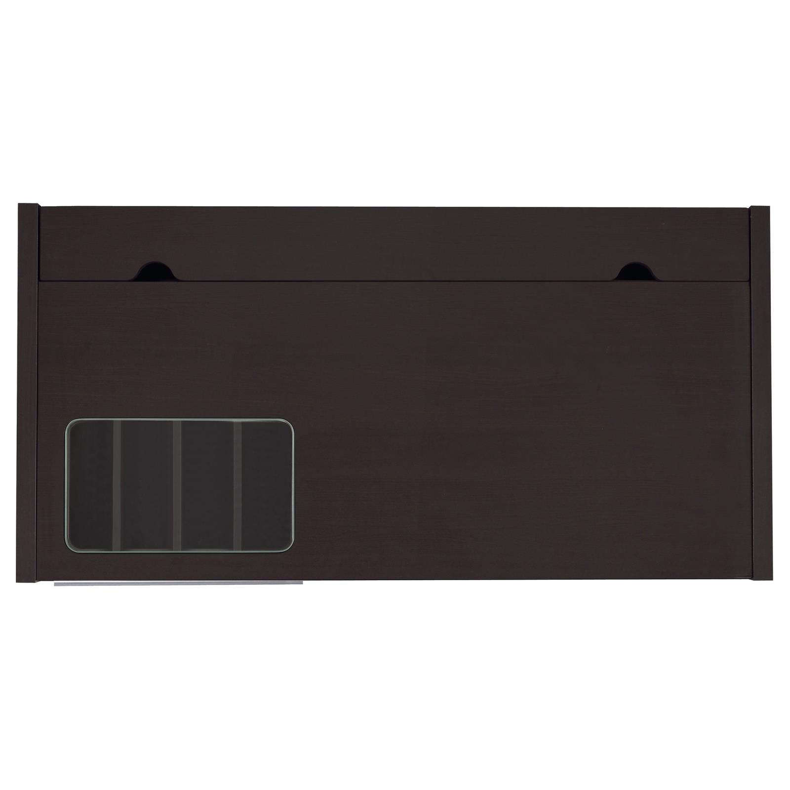 Halston Cappuccino Rectangular Connect-it Office Desk - 800702 - Luna Furniture - Dallas Store