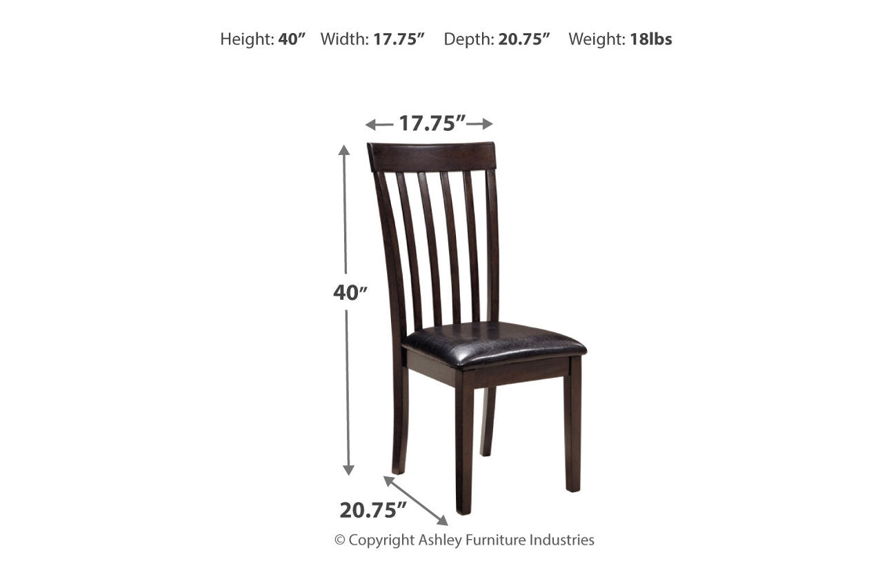 Hammis Dark Brown Dining Chair, Set of 2 - D310-01 - Luna Furniture - Dallas Store