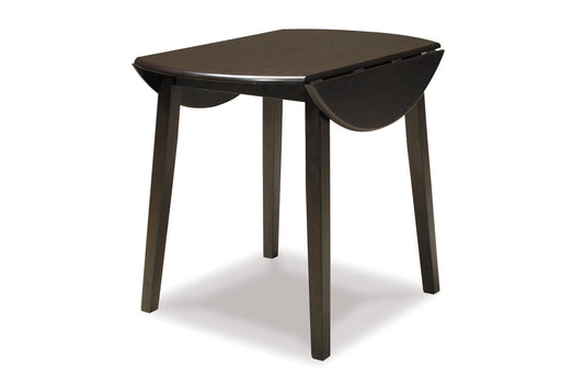 Hammis Dark Brown Dining Drop Leaf Table - D310-15 - Luna Furniture - Dallas Store