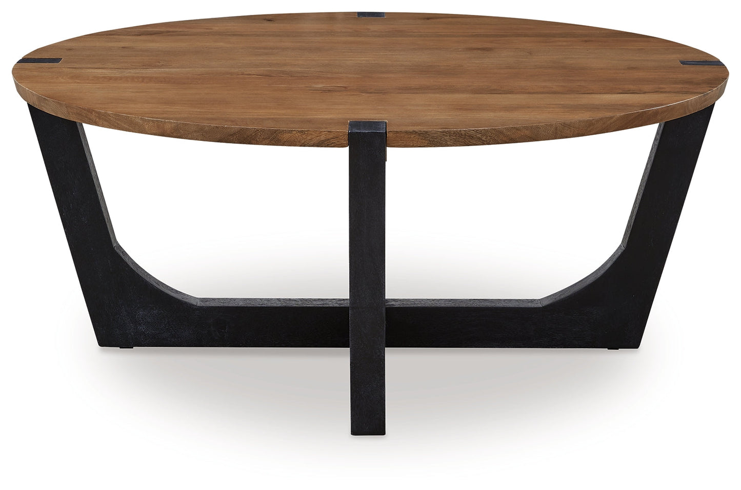 Hanneforth Brown/Black Coffee Table - T726-8 - Luna Furniture - Dallas Store