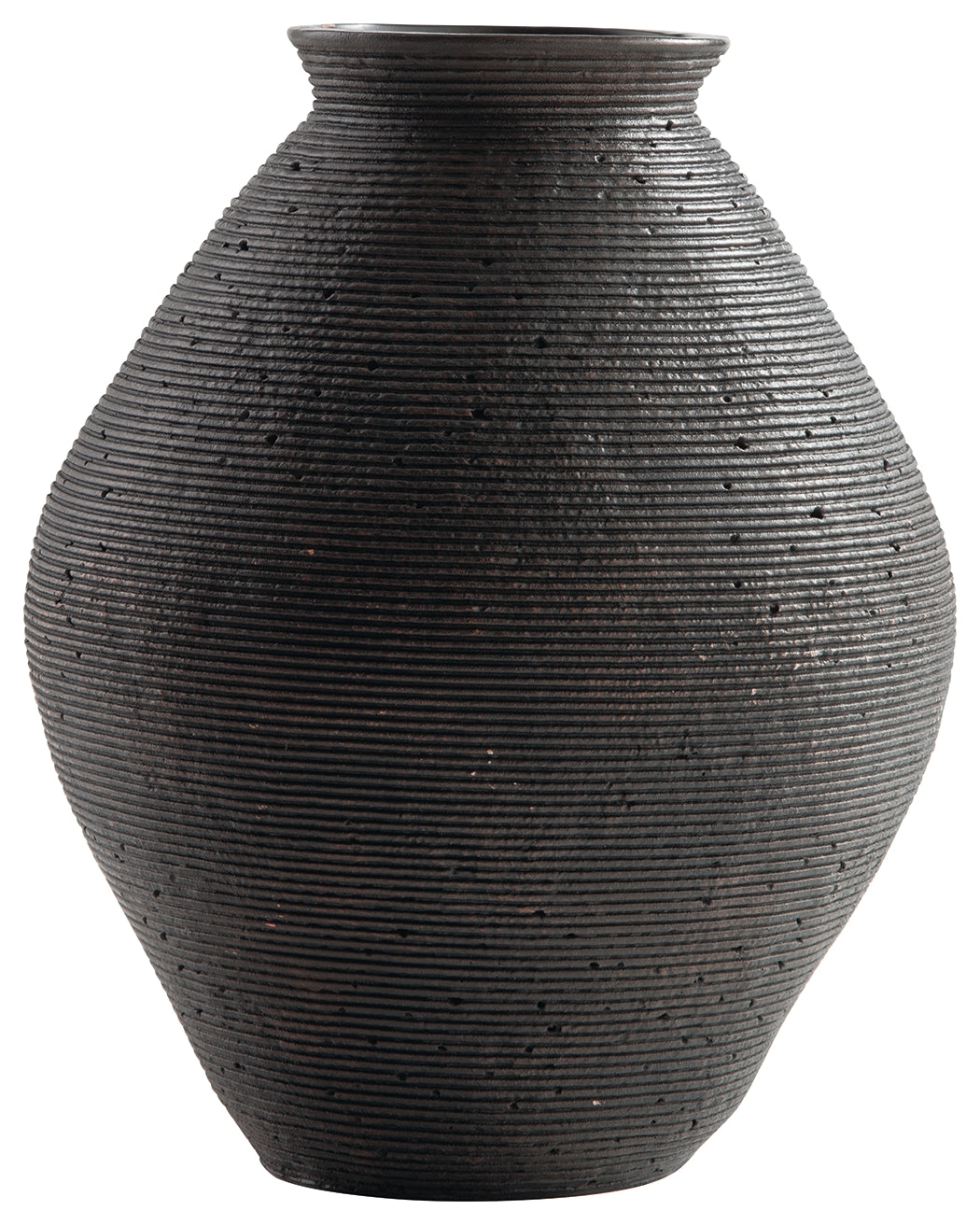 Hannela Antique Brown Vase - A2000511 - Luna Furniture - Dallas Store