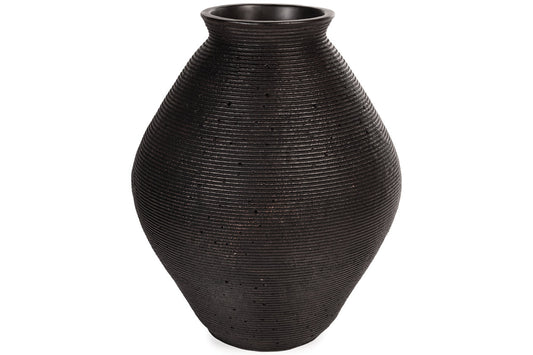 Hannela Antique Brown Vase - A2000512 - Luna Furniture - Dallas Store