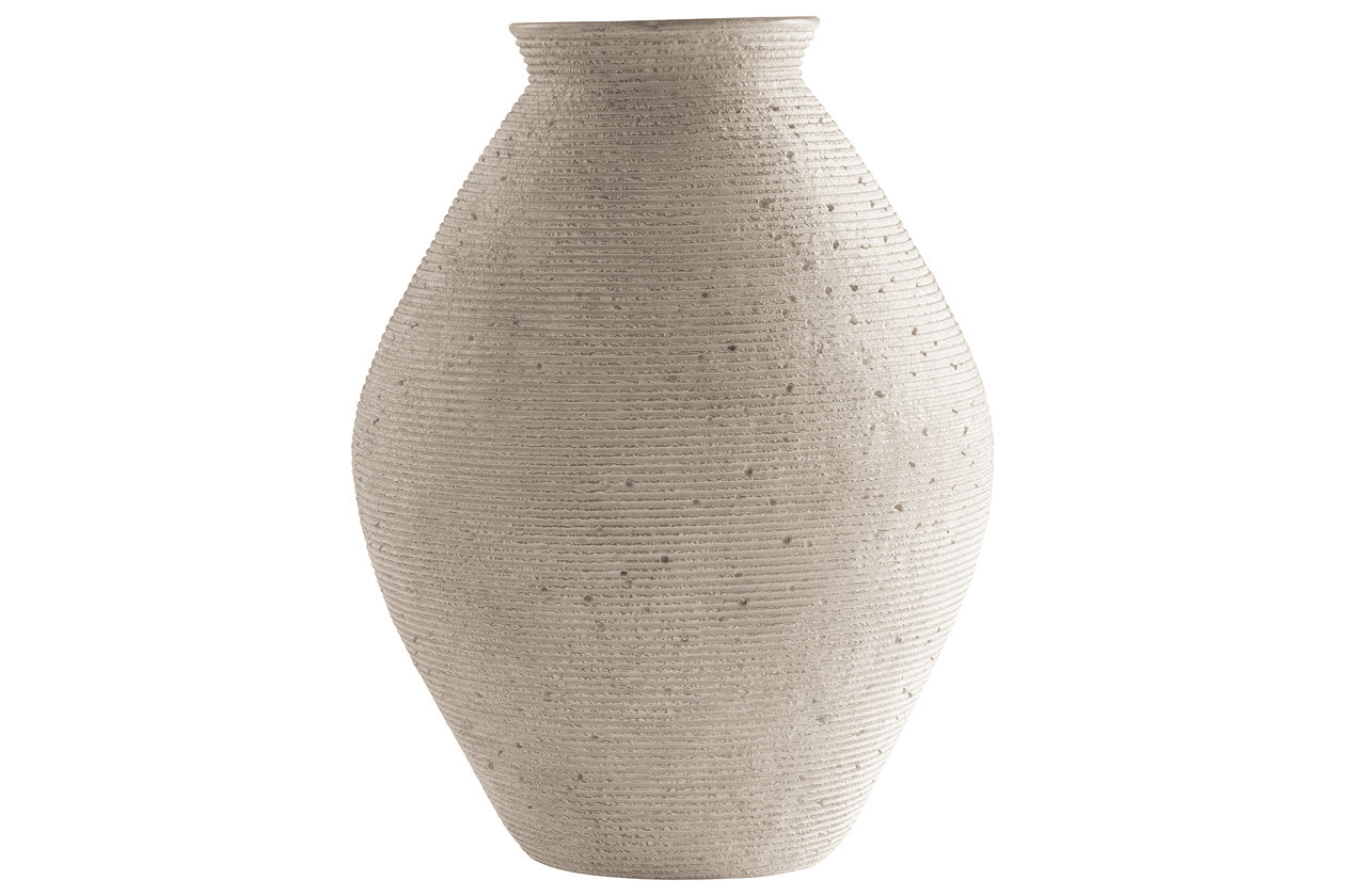 Hannela Antique Tan Vase - A2000514 - Luna Furniture - Dallas Store