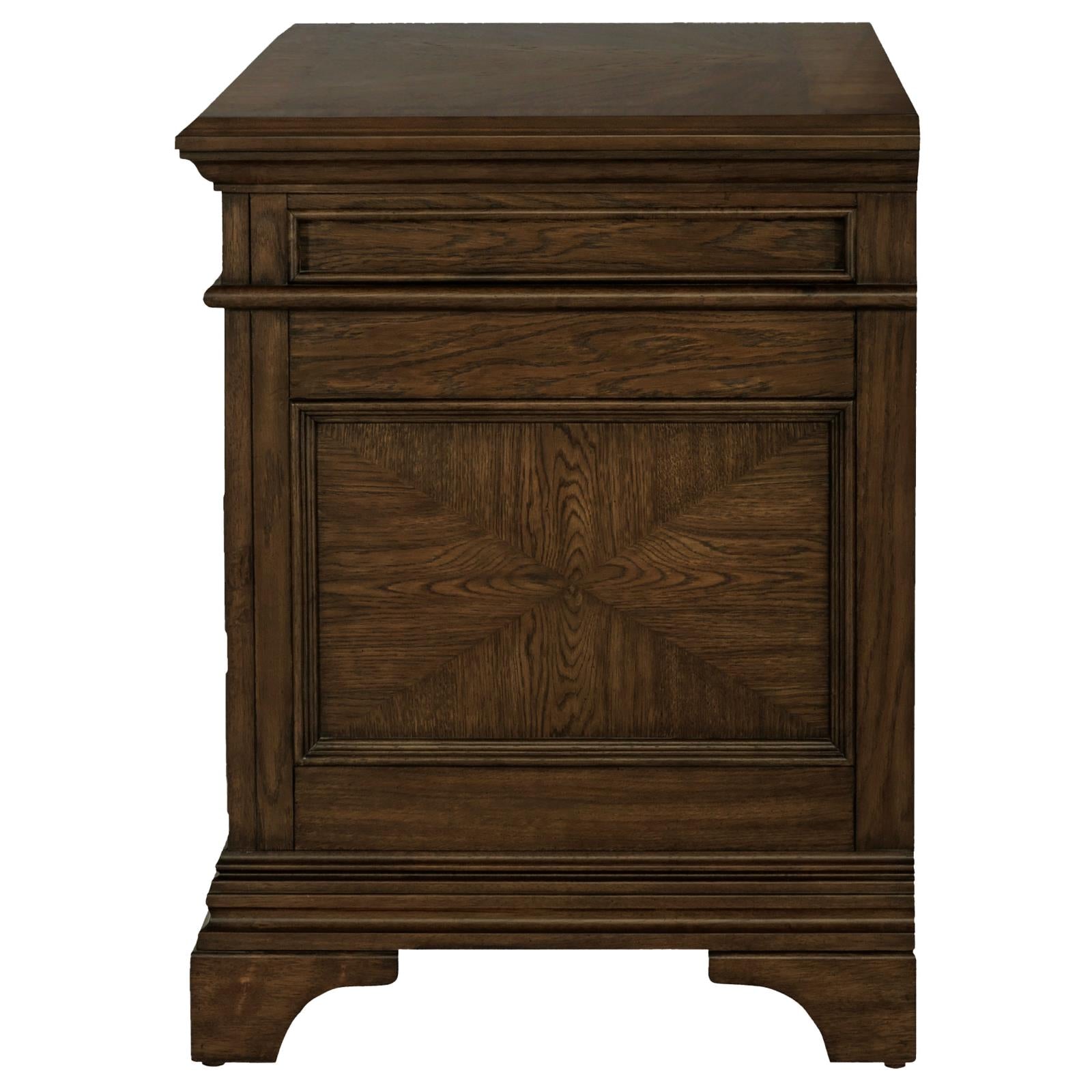 Hartshill 5-Drawer File Cabinet Burnished Oak - 881284 - Luna Furniture - Dallas Store