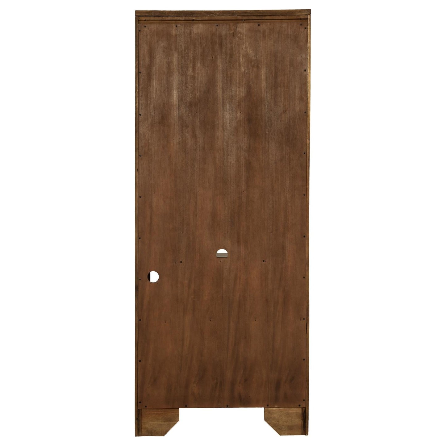 Hartshill Burnished Oak 5-Shelf Bookcase - 881285 - Luna Furniture - Dallas Store