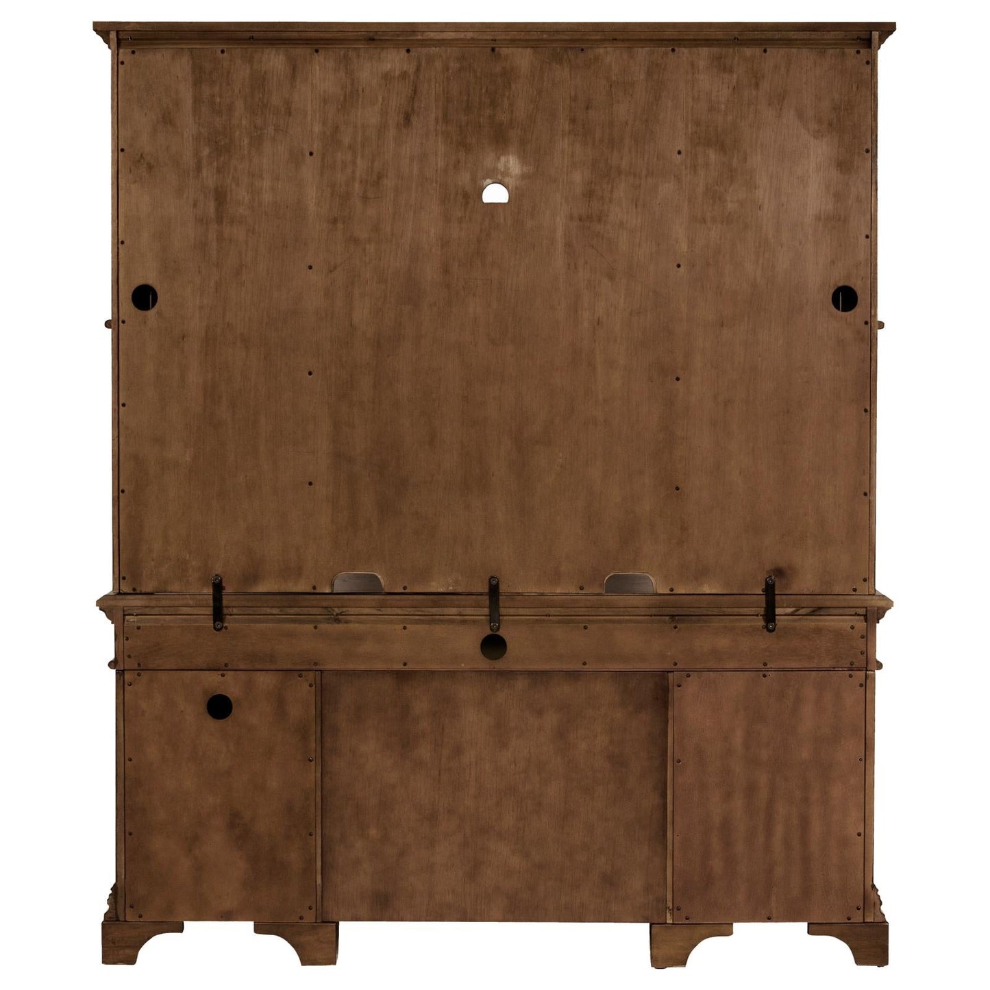 Hartshill Burnished Oak Credenza with Hutch - 881283 - Luna Furniture - Dallas Store