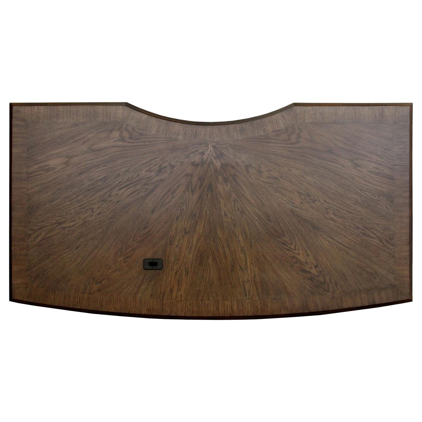 Hartshill Burnished Oak Executive Desk with File Cabinets - 881281 - Luna Furniture - Dallas Store
