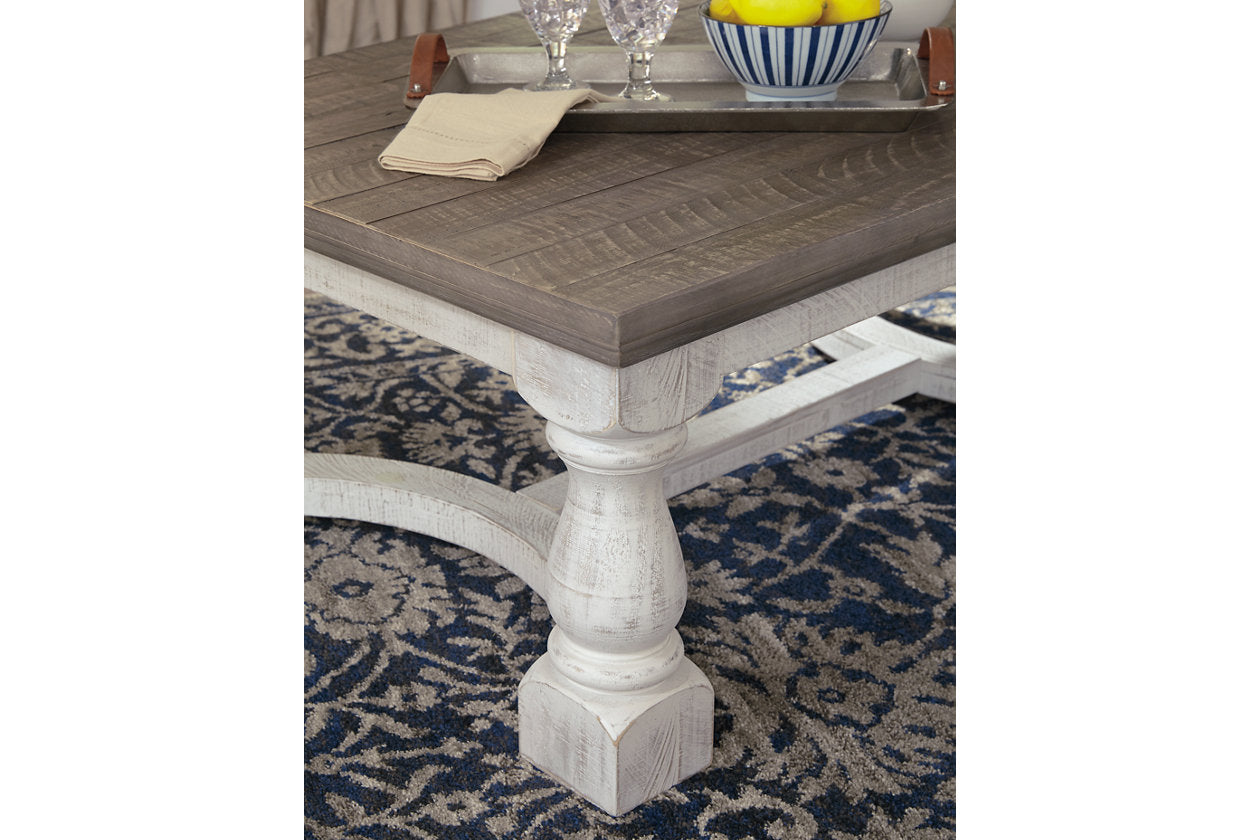 Havalance Gray/White Coffee Table - T814-1 - Luna Furniture - Dallas Store