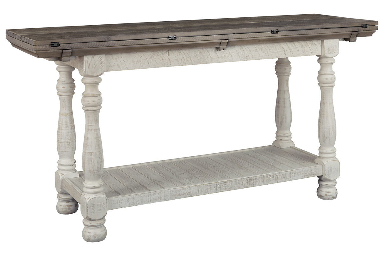 Havalance Gray/White Sofa/Console Table - T814-4 - Luna Furniture - Dallas Store