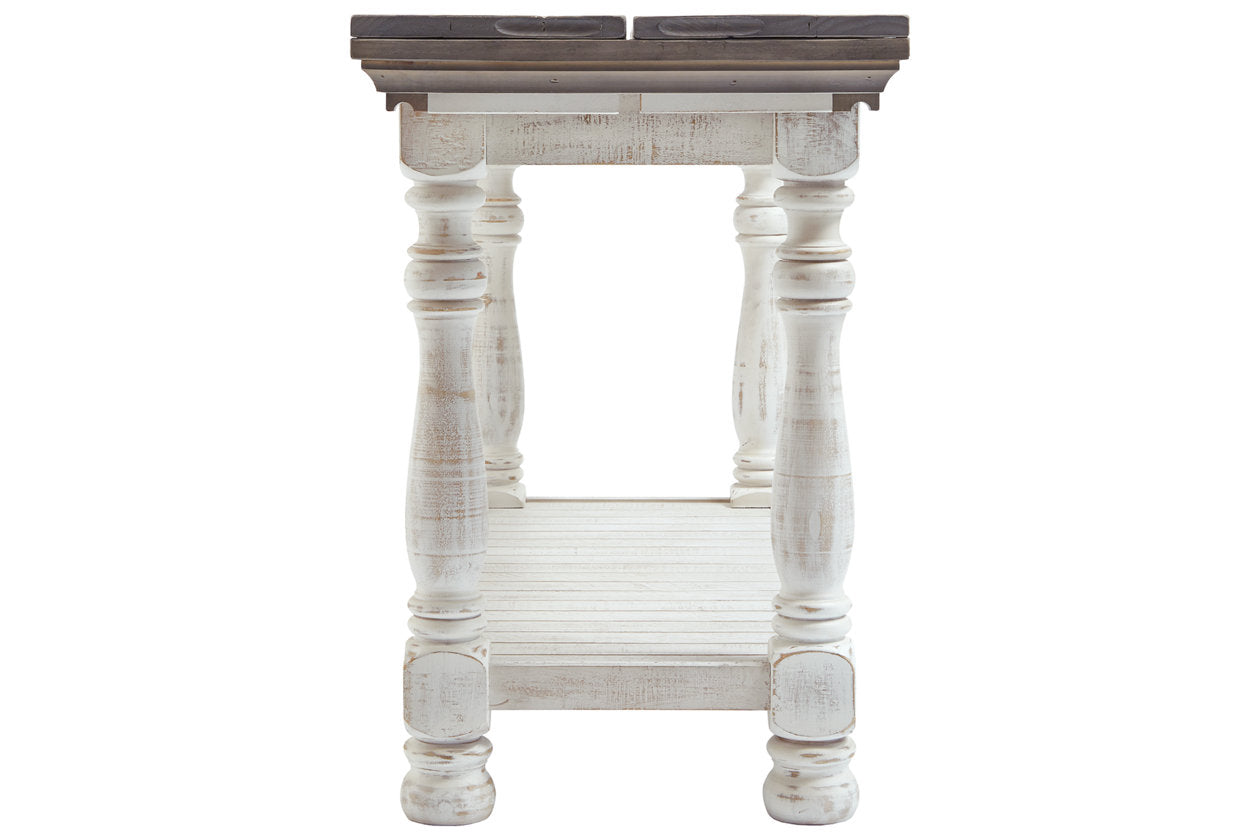 Havalance Gray/White Sofa/Console Table - T814-4 - Luna Furniture - Dallas Store