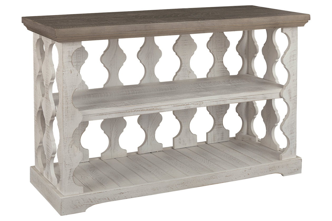 Havalance Gray/White Sofa/Console Table - T814-5 - Luna Furniture - Dallas Store