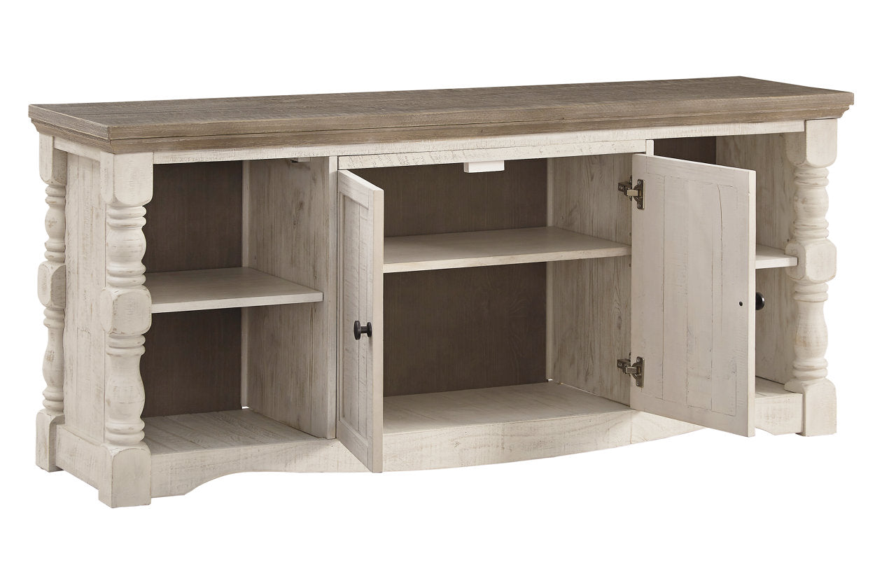 Havalance Two-tone 4-Piece Entertainment Center - SET | W814-30 | W814-33 | W814-34 | W814-35 - Luna Furniture - Dallas Store