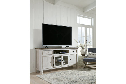 Havalance Two-tone TV Stand - W814-68 - Luna Furniture - Dallas Store
