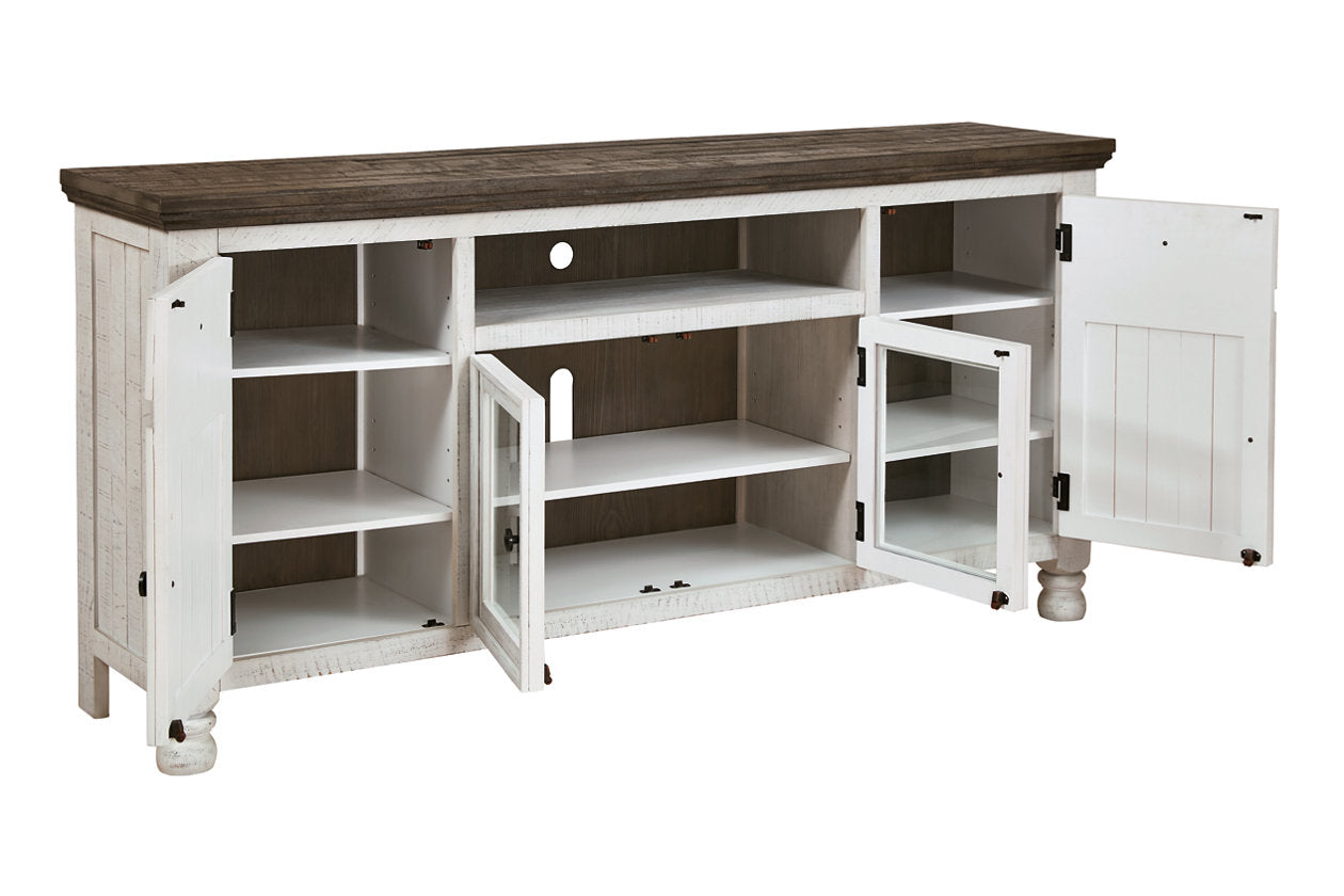 Havalance Two-tone TV Stand - W814-68 - Luna Furniture - Dallas Store