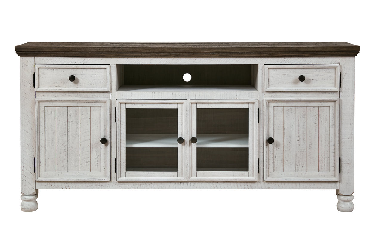 Havalance Two-tone TV Stand - W814-68 - Luna Furniture - Dallas Store
