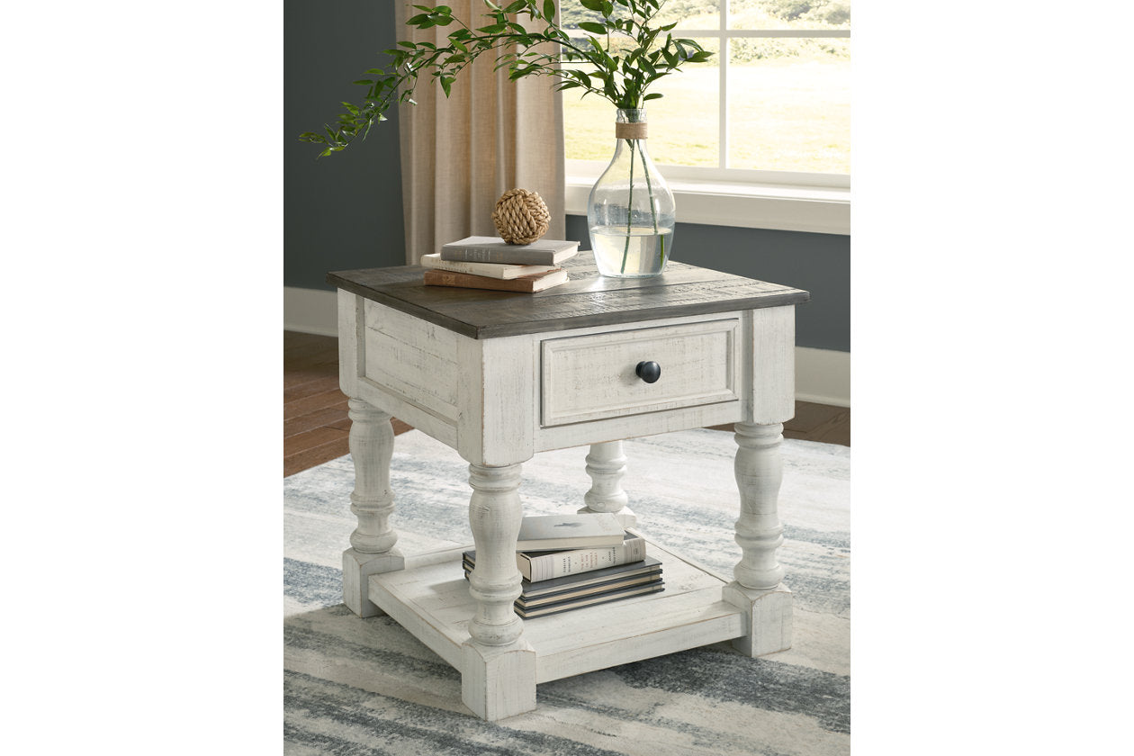 Havalance White/Gray End Table - T994-2 - Luna Furniture - Dallas Store