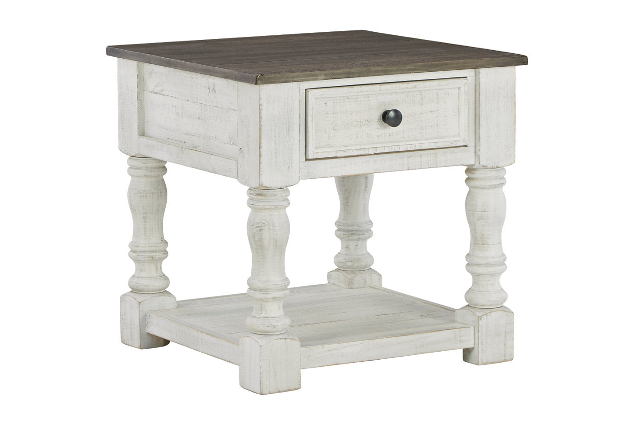 Havalance White/Gray End Table - T994-2 - Luna Furniture - Dallas Store