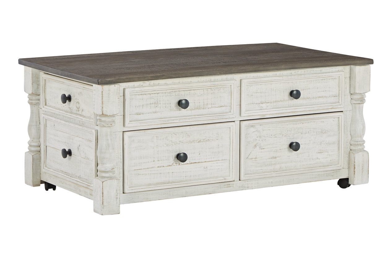 Havalance White/Gray Lift-Top Coffee Table - T994-20 - Luna Furniture - Dallas Store