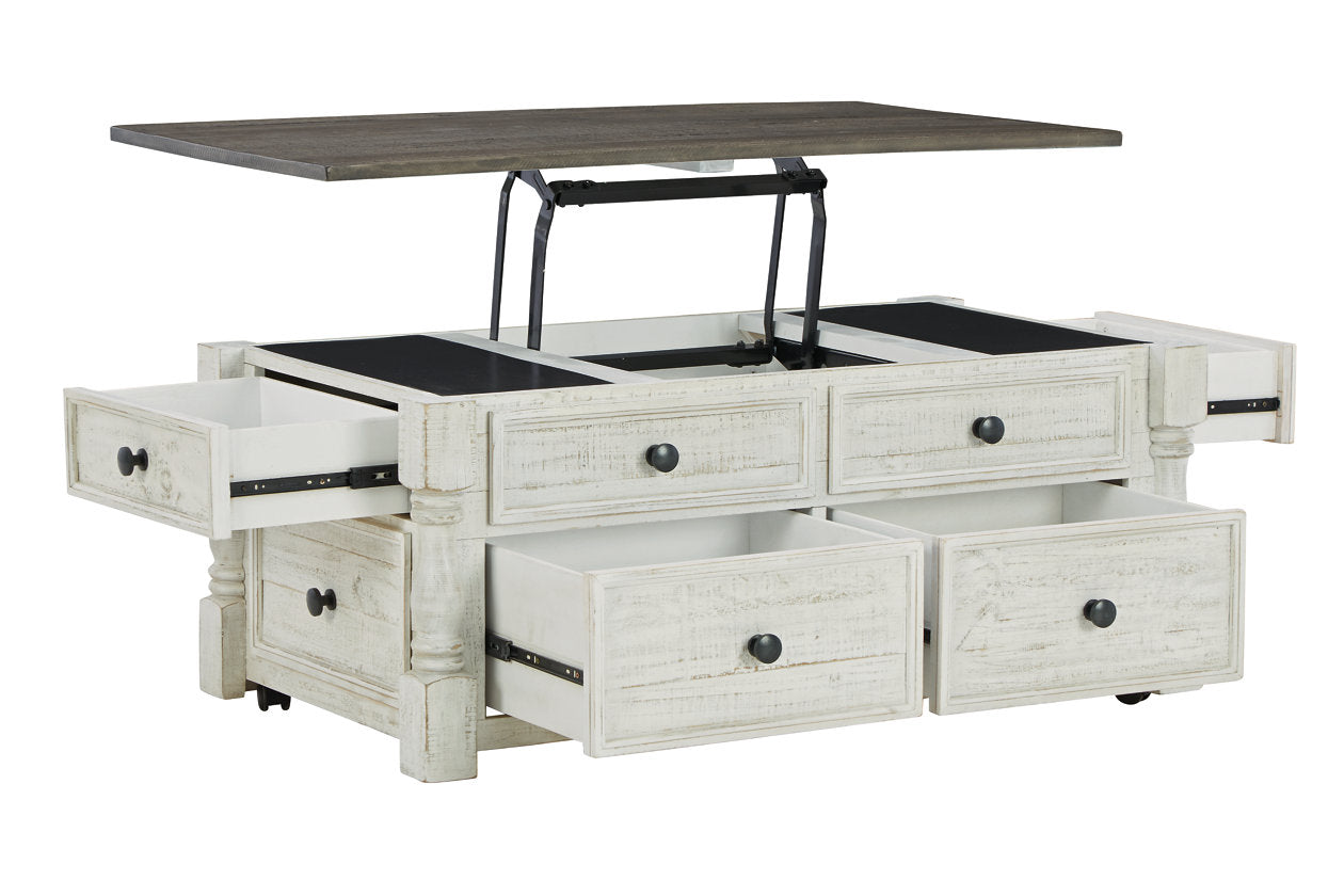 Havalance White/Gray Lift-Top Coffee Table - T994-20 - Luna Furniture - Dallas Store