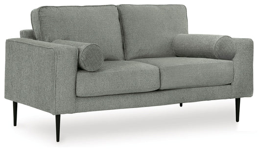 Hazela Charcoal Loveseat - 4110235 - Luna Furniture - Dallas Store
