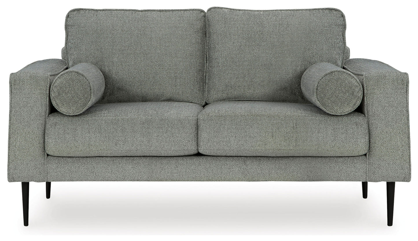 Hazela Charcoal Loveseat - 4110235 - Luna Furniture - Dallas Store