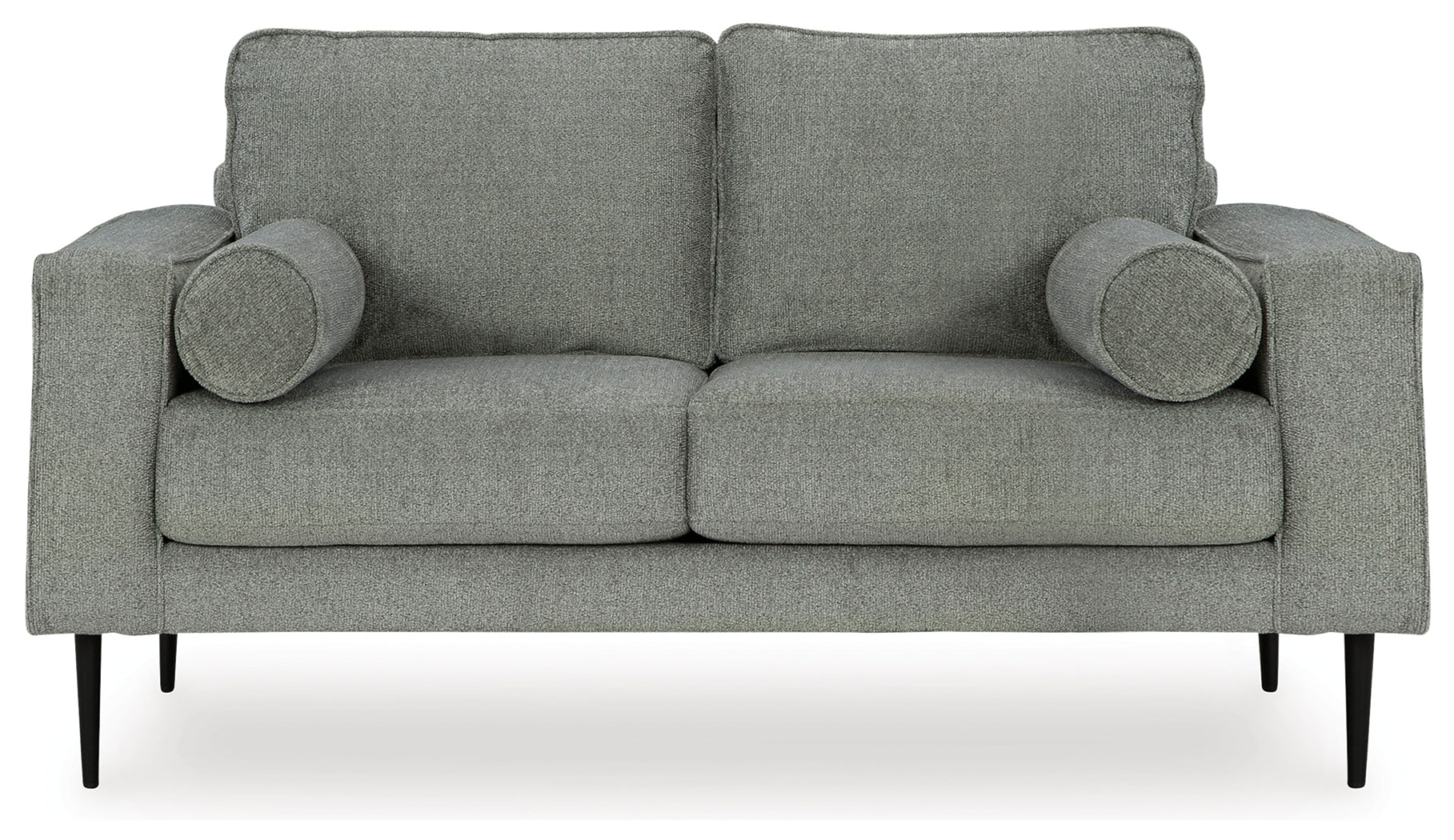 Hazela Charcoal Loveseat - 4110235 - Luna Furniture - Dallas Store