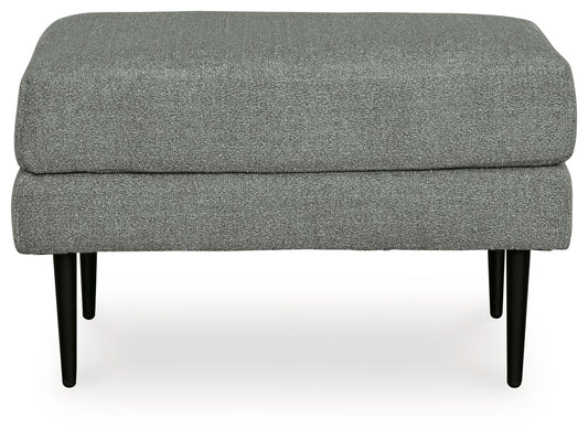 Hazela Charcoal Ottoman - 4110214 - Luna Furniture - Dallas Store
