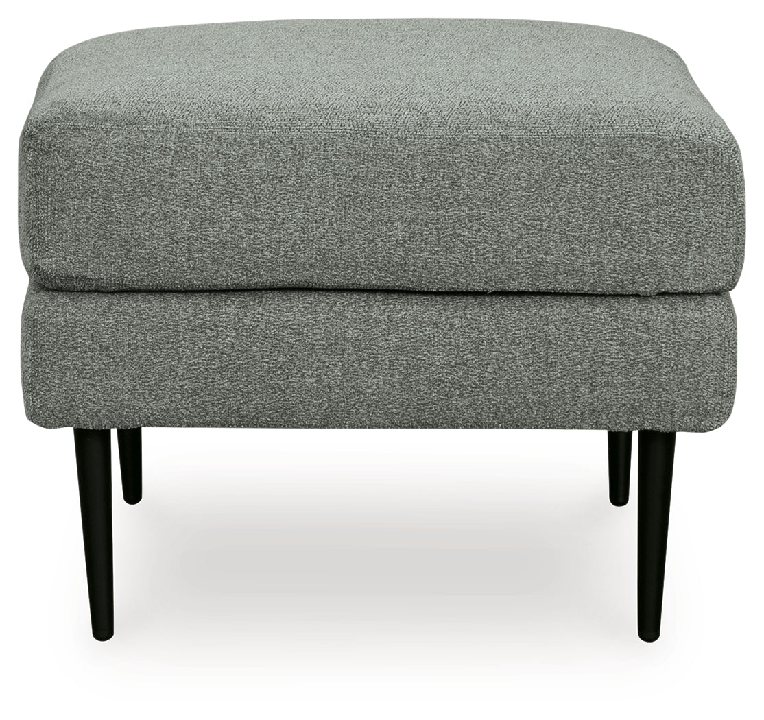 Hazela Charcoal Ottoman - 4110214 - Luna Furniture - Dallas Store