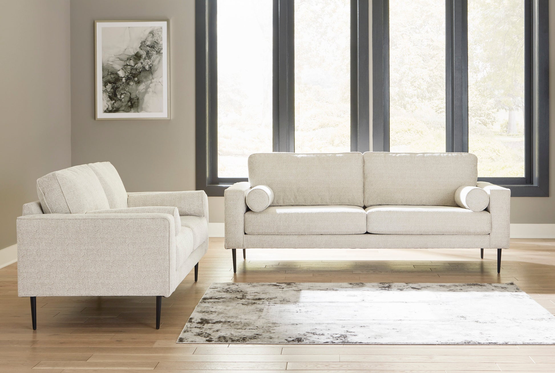 Hazela Sandstone Living Room Set - SET | 4110338 | 4110335 - Luna Furniture - Dallas Store