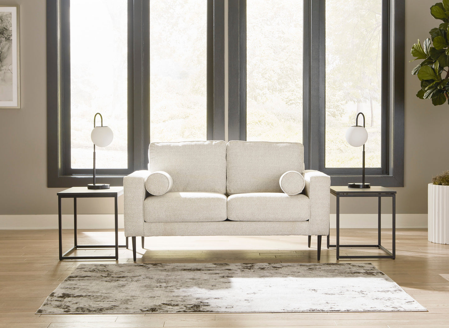 Hazela Sandstone Living Room Set - SET | 4110338 | 4110335 - Luna Furniture - Dallas Store
