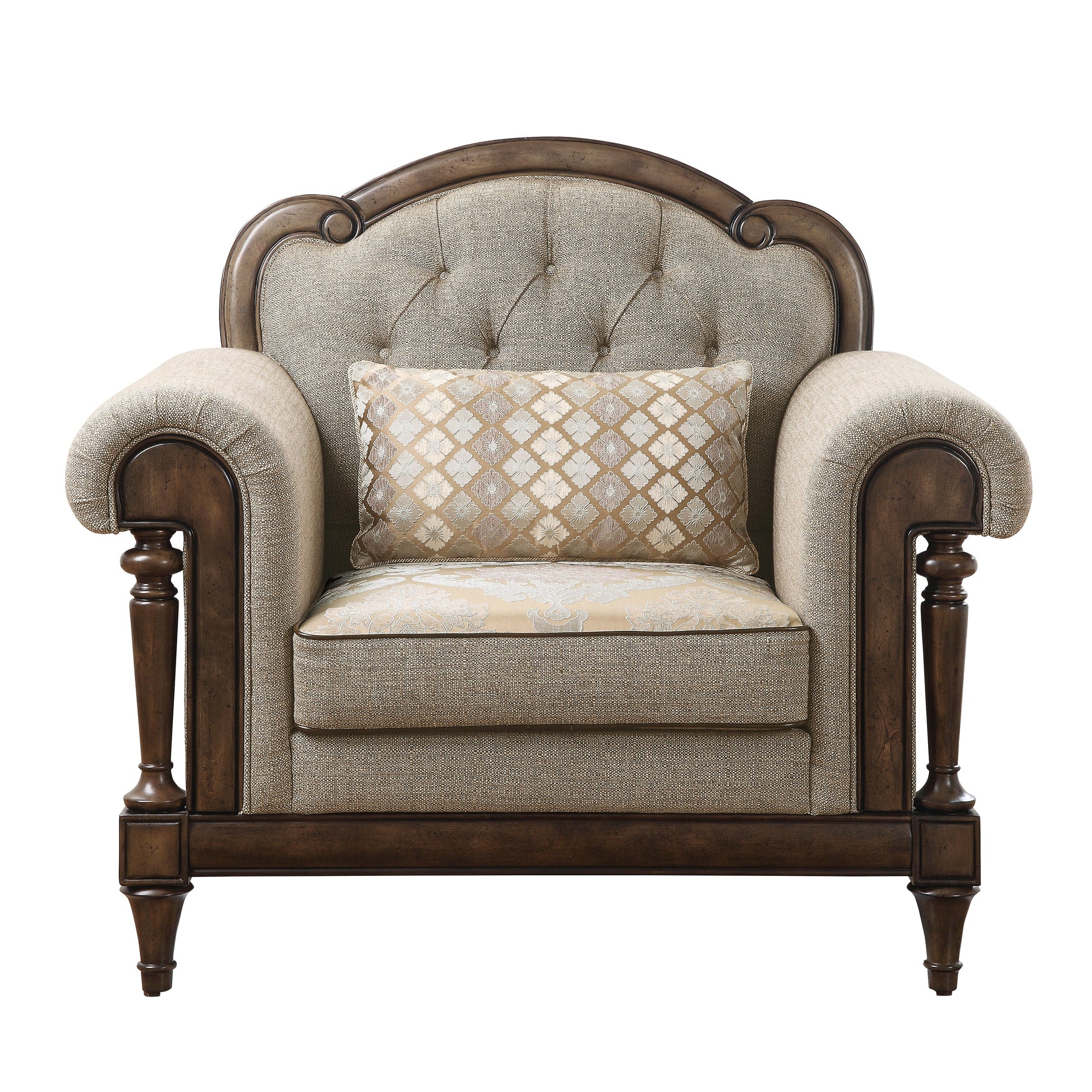 Heath Court Brown Oak Chair - 16829-1 - Luna Furniture - Dallas Store