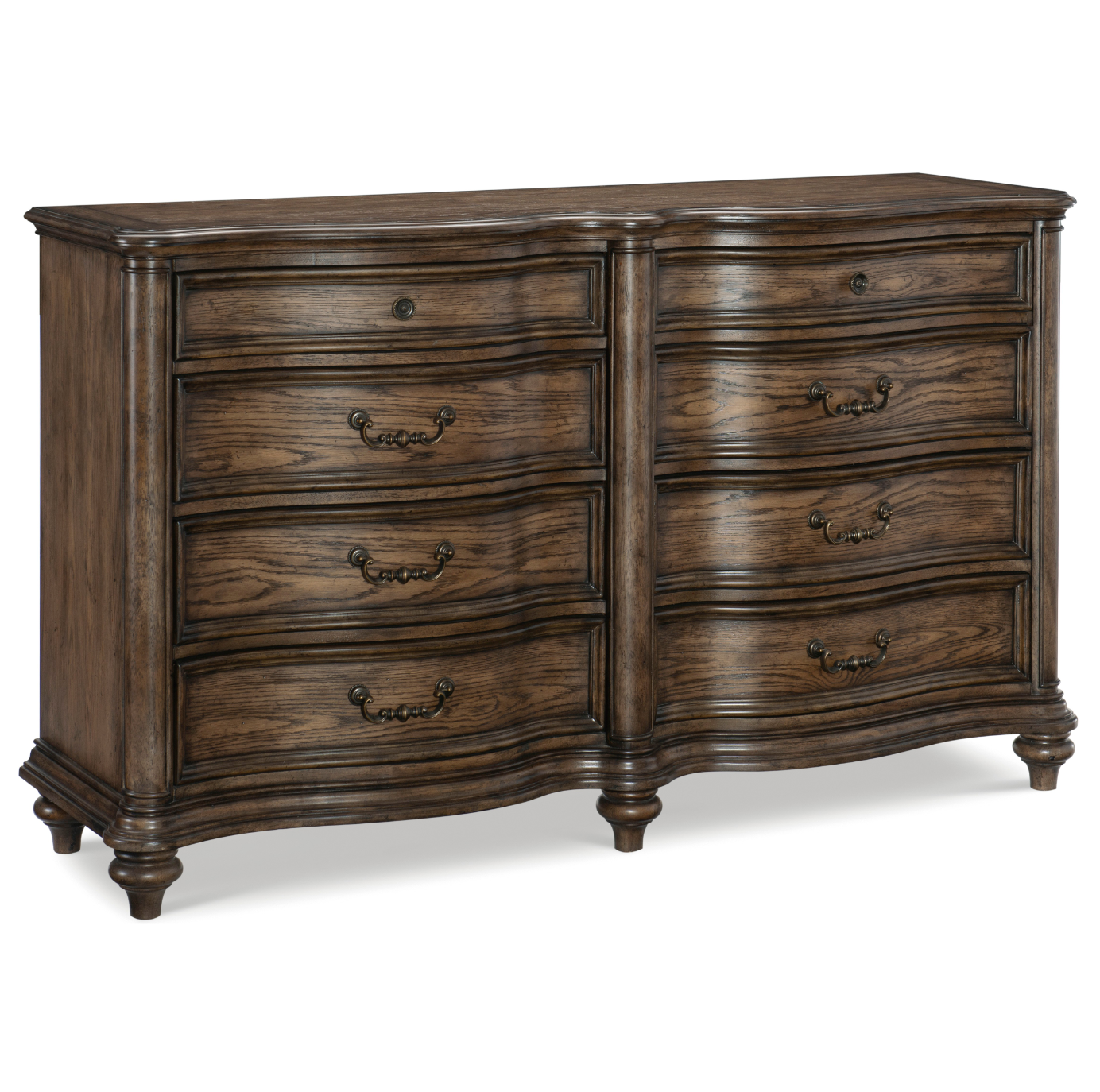 Heath Court Brown Oak Dresser - 1682-5 - Luna Furniture - Dallas Store
