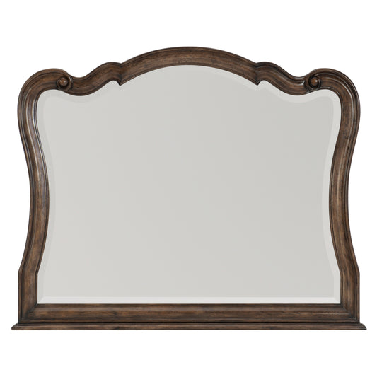 Heath Court Brown Oak Mirror (Mirror Only) - 1682-6 - Luna Furniture - Dallas Store