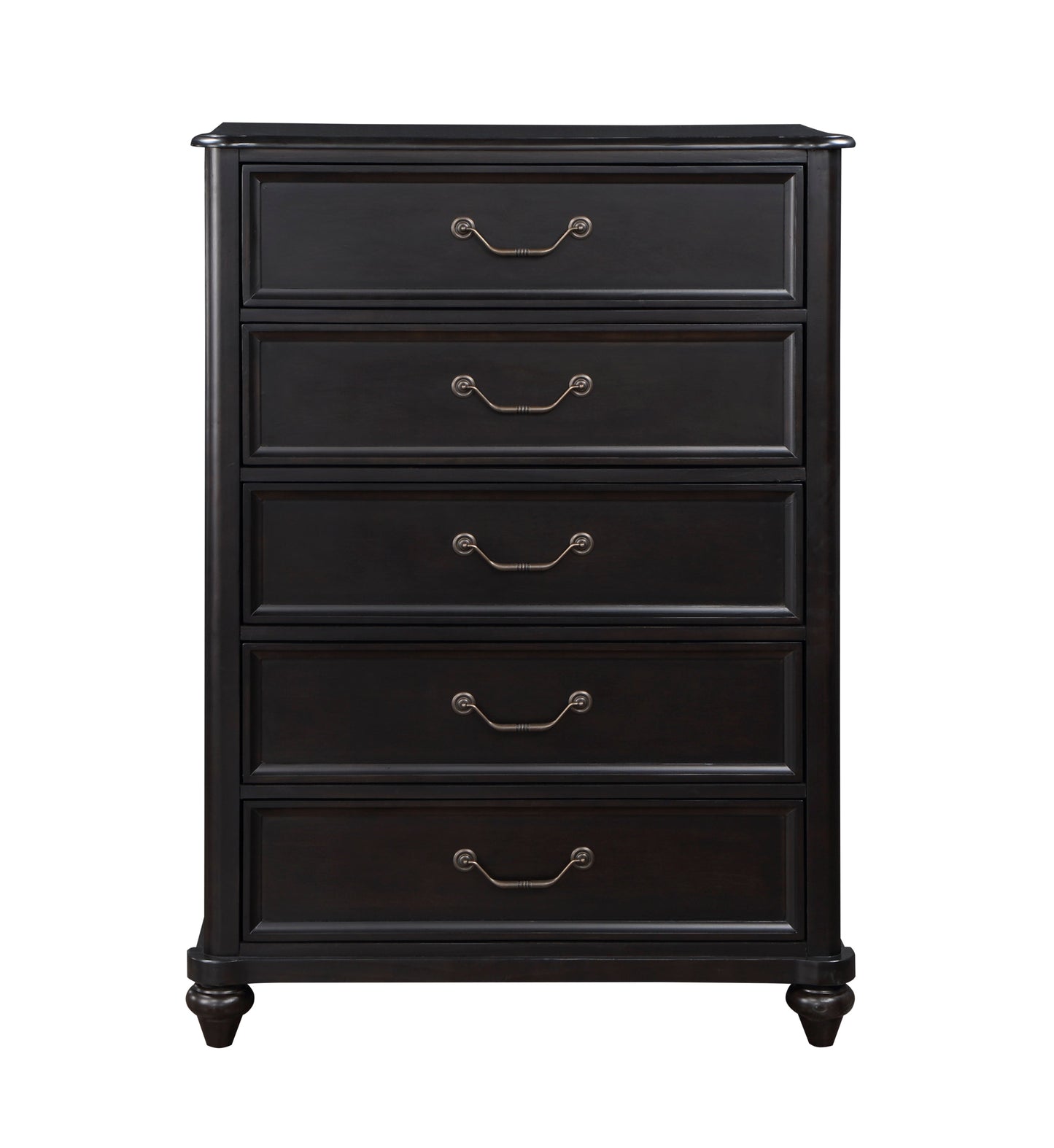 Herman Charcoal Brown Chest - 1420-9 - Luna Furniture - Dallas Store
