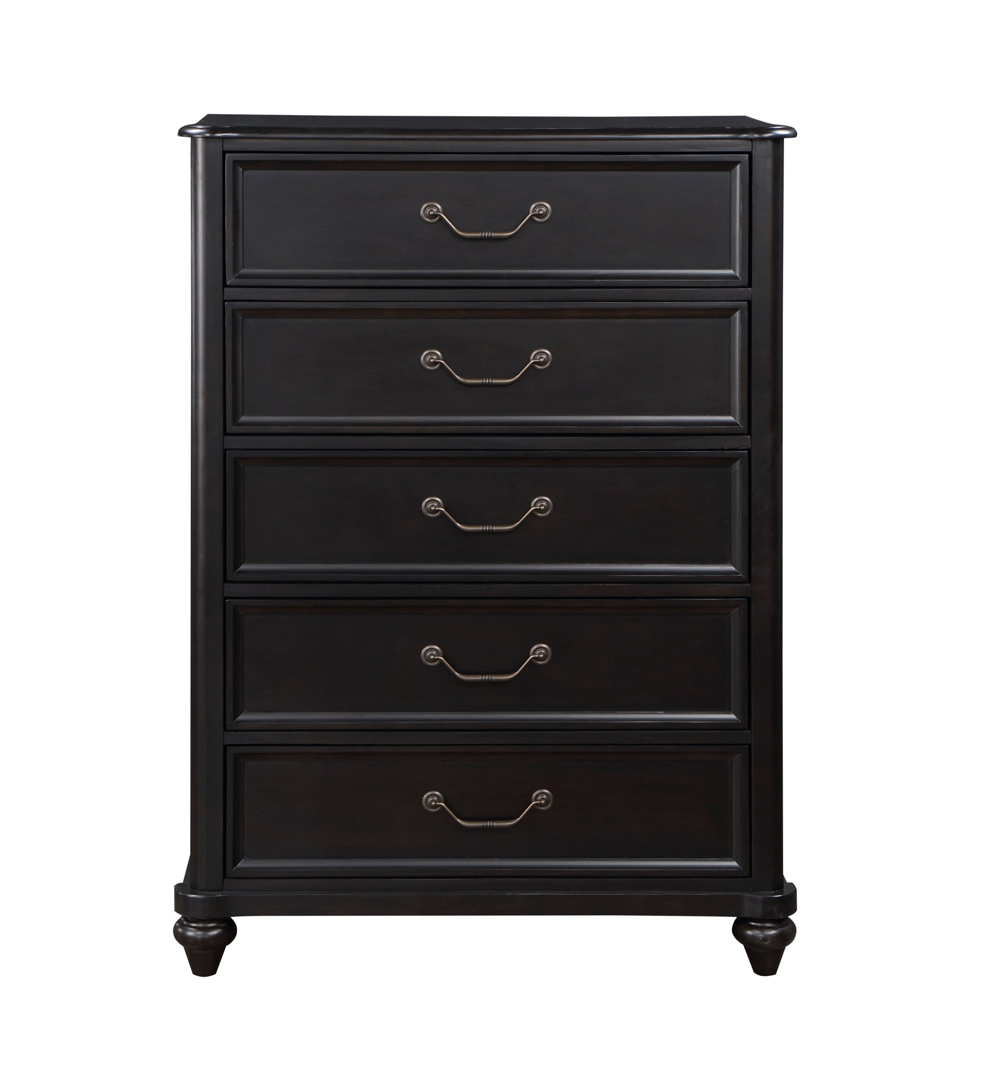 Herman Charcoal Brown Chest - 1420-9 - Luna Furniture - Dallas Store