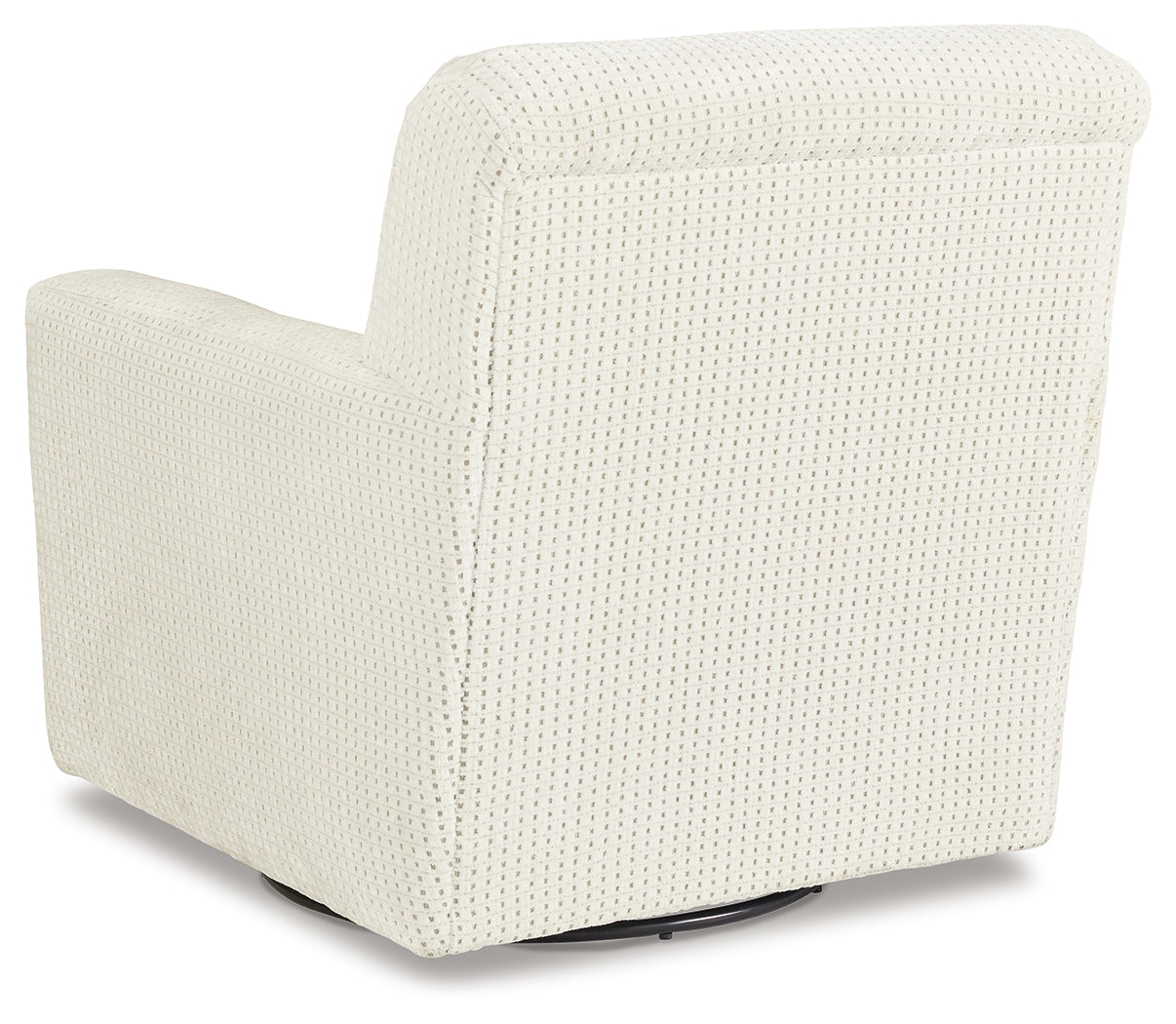Herstow Ivory Swivel Glider Accent Chair - A3000365 - Luna Furniture - Dallas Store
