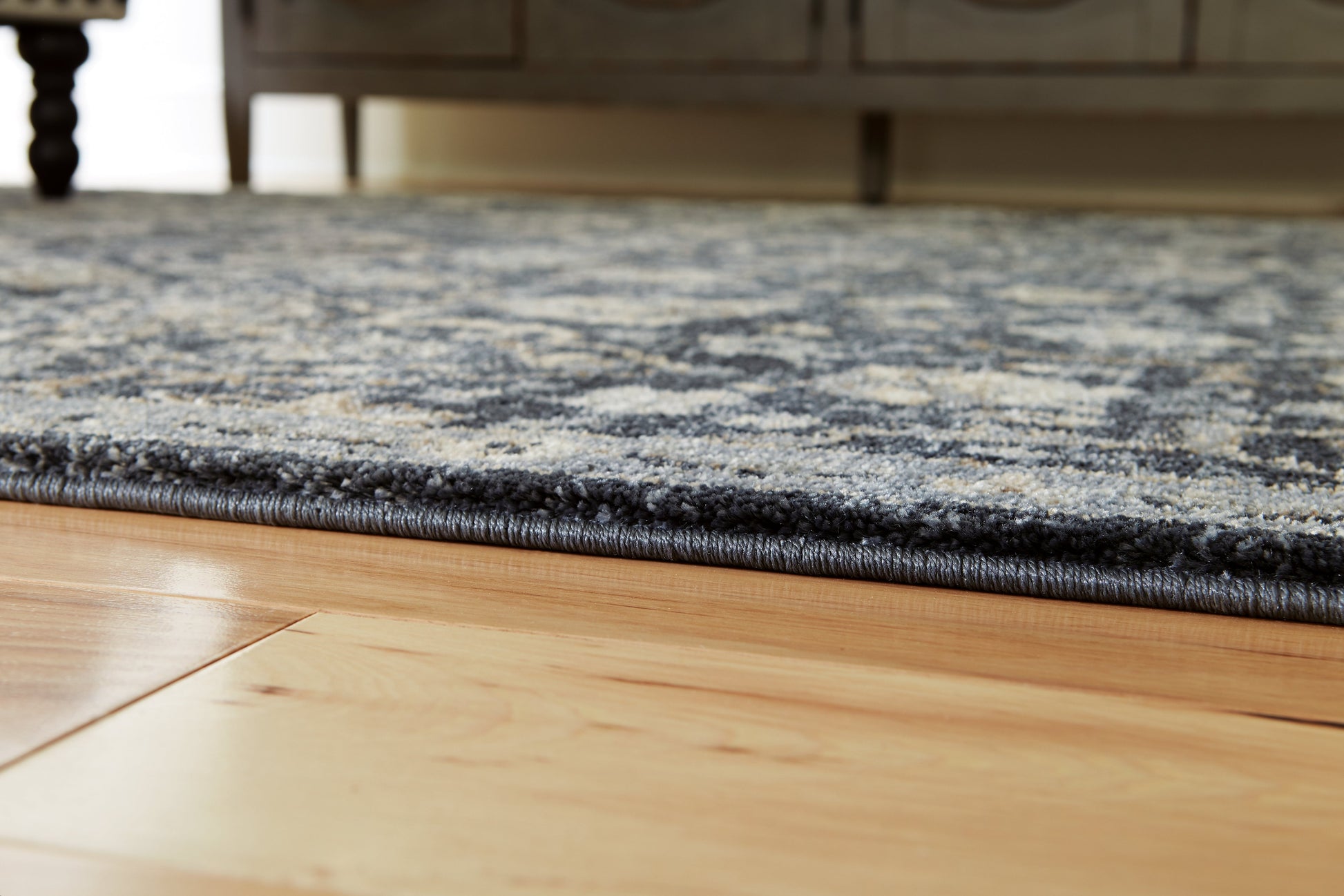 Hilcott Blue/Cream/Brown Large Rug - R406111 - Luna Furniture - Dallas Store