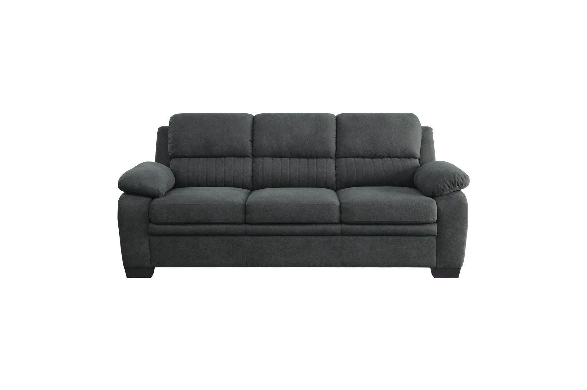 Holleman Dark Gray Living Room Set - SET | 9333DG-2 | 9333DG-3 - Luna Furniture - Dallas Store
