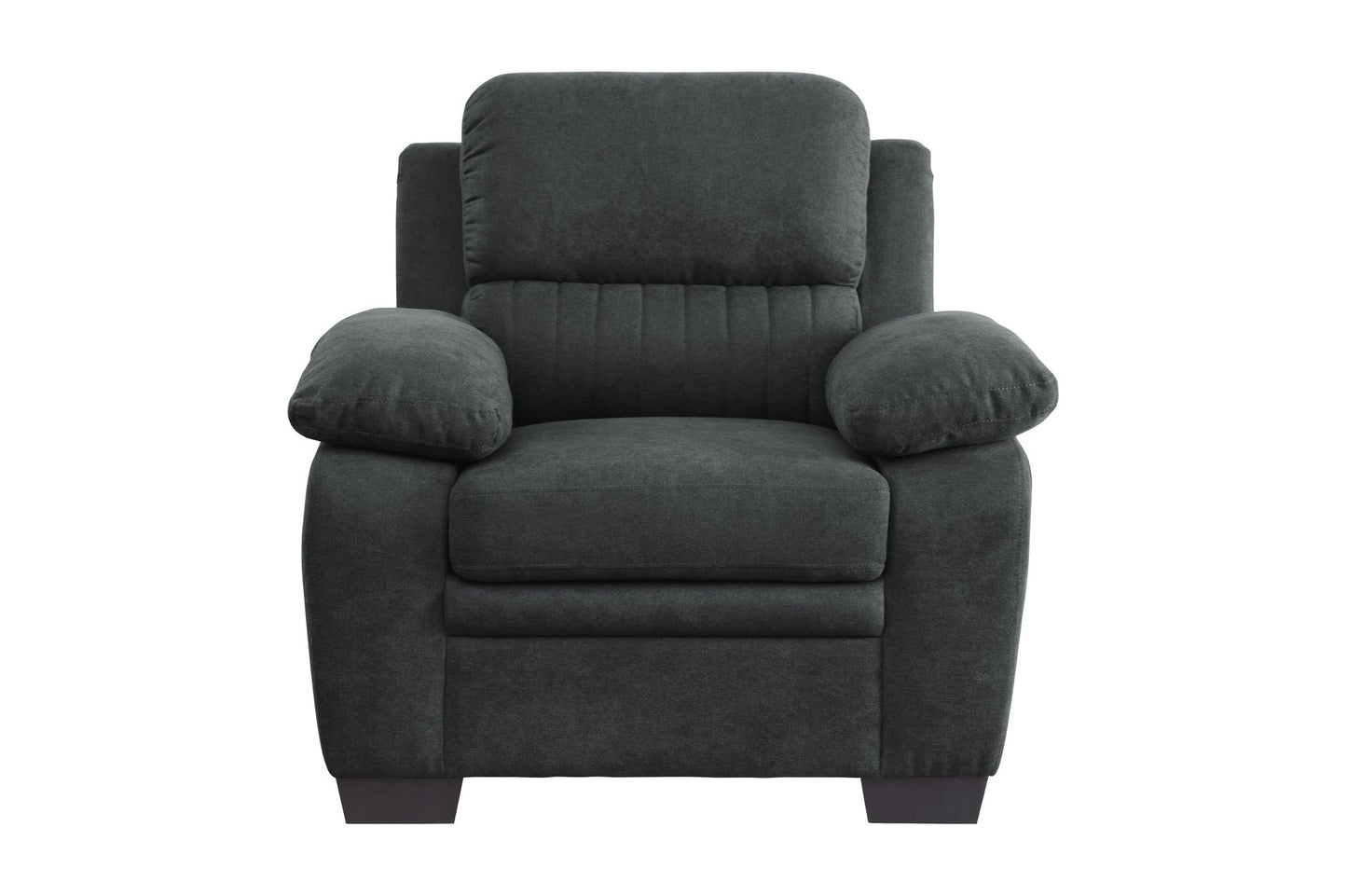 Holleman Dark Gray Living Room Set - SET | 9333DG-2 | 9333DG-3 - Luna Furniture - Dallas Store
