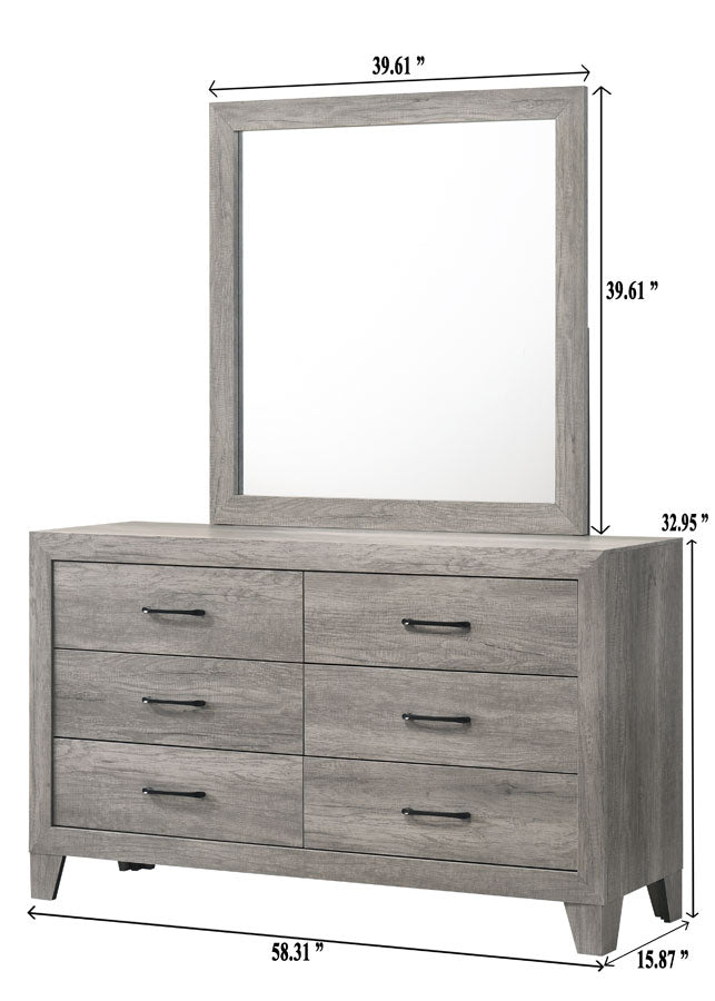 Hopkins Driftwood Dresser - B9320-1 - Luna Furniture - Dallas Store