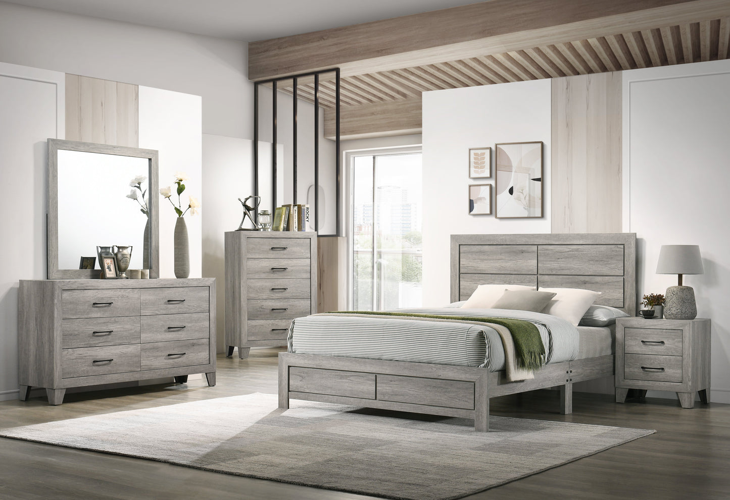 Hopkins Driftwood Nightstand - B9320-2 - Luna Furniture - Dallas Store