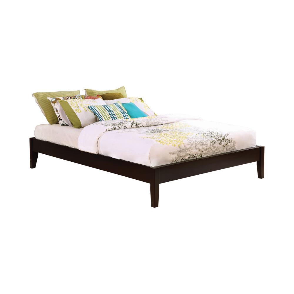 Hounslow Eastern King Universal Platform Bed Cappuccino - 300555KE - Luna Furniture - Dallas Store