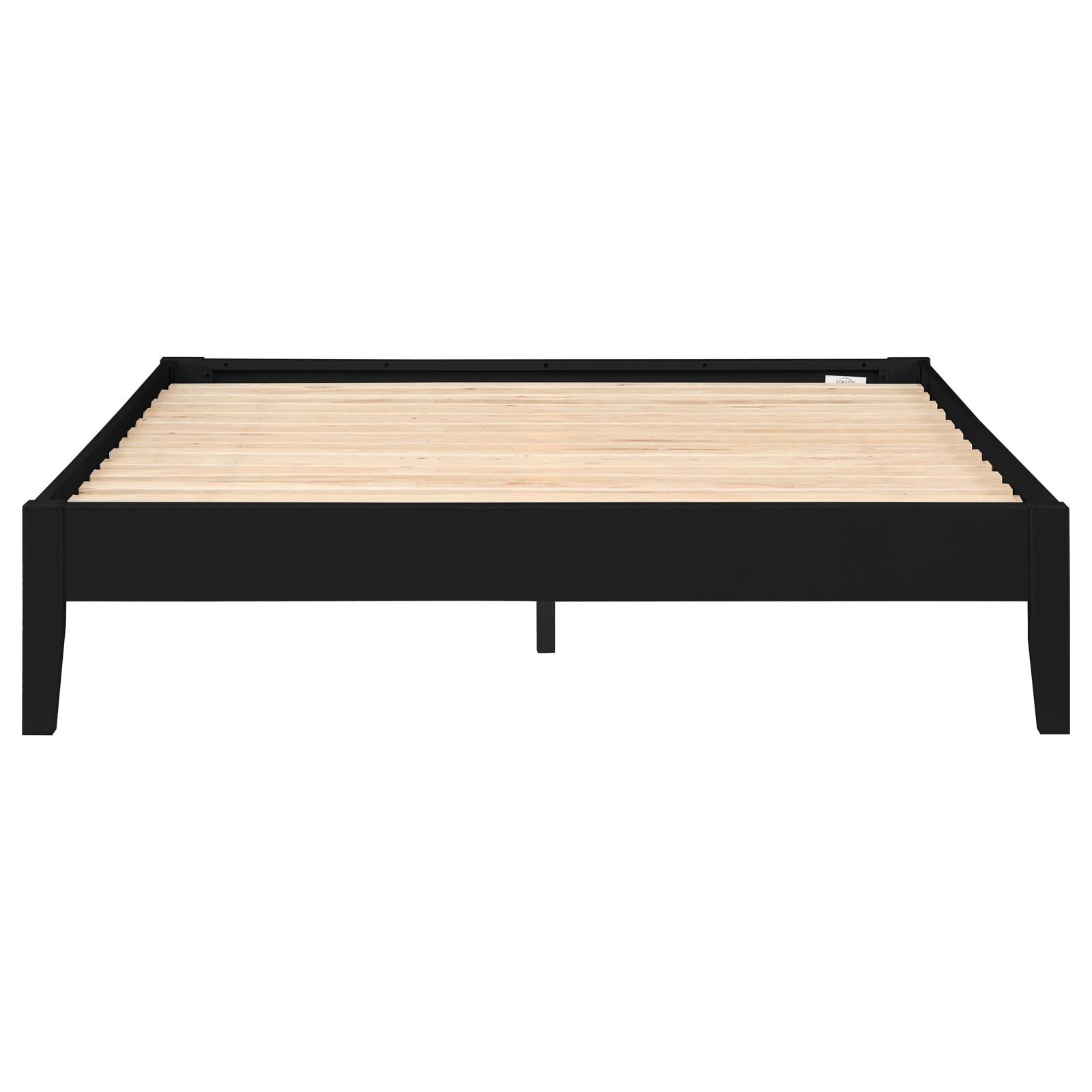 Hounslow Platform Eastern King Bed Black - 306129KE - Luna Furniture - Dallas Store