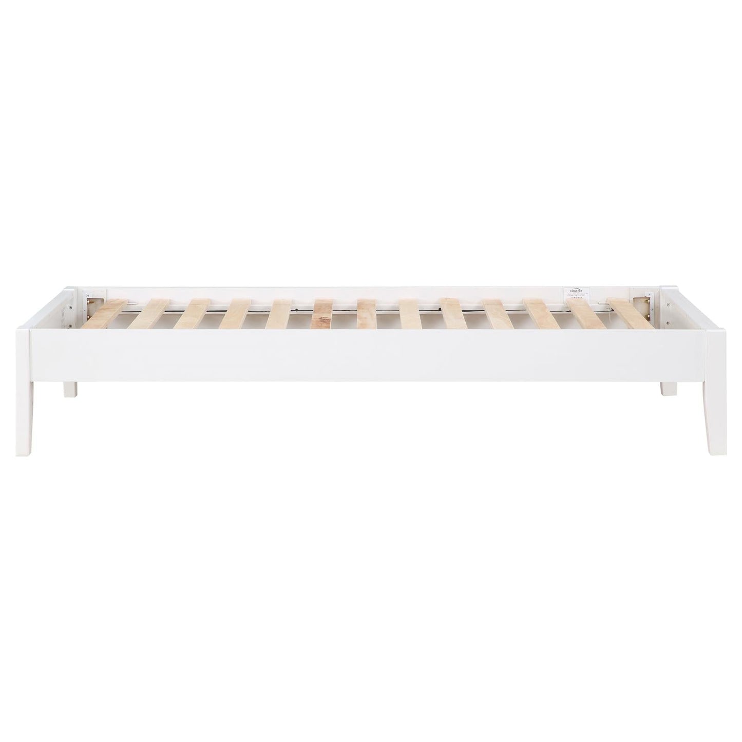 Hounslow Platform Full Bed White - 306128F - Luna Furniture - Dallas Store
