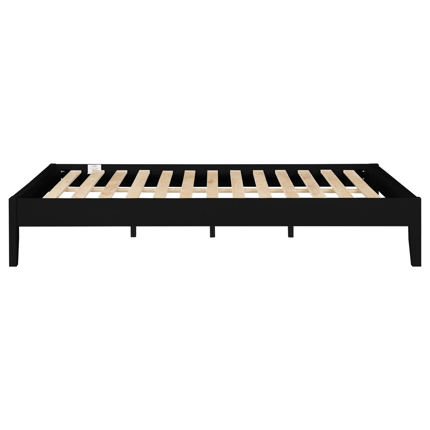 Hounslow Platform Queen Bed Black - 306129Q - Luna Furniture - Dallas Store