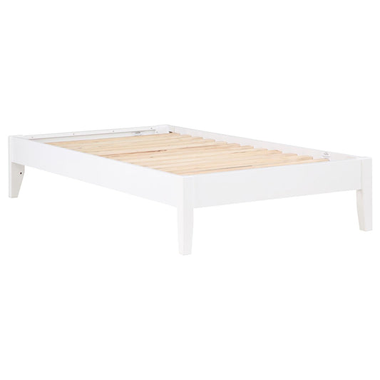 Hounslow Platform Twin Bed White - 306128T - Luna Furniture - Dallas Store